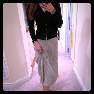 Kimchi Blue gold sparkle skirt